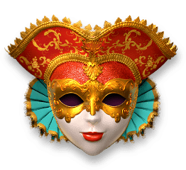 - สัญลักษณ์ หน้ากากสาวสวย สล็อต Mask Carnival