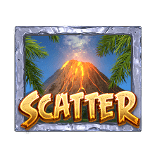 - สัญลักษณ์รูป Scatter Symbol ของสล็อต Jurassic Kingdom