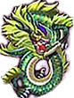 - สัญลักษณ์ มังกรสีเขียว ของสล็อต Dragon is Realm