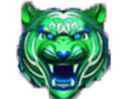 - สัญลักษณ์ เสือสีเขียว ของสล็อต Tiger is Lair