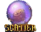- สัญลักษณ์รูป Scatter Symbol สล็อต Wizard Deluxe