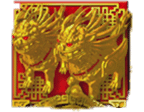 - สัญลักษณ์ กิเลนสีทอง สล็อต Four Dragons