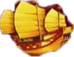 - สัญลักษณ์ เรือสำเภาสีทอง สล็อต Lucky Drum
